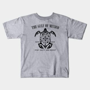 Gulf of Mexico Established 1550 Stay Salty Kids T-Shirt